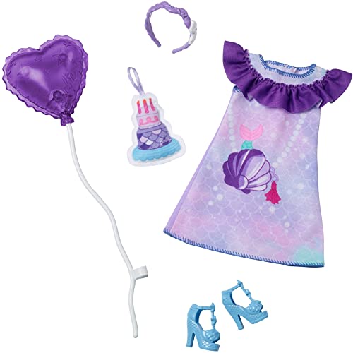 Barbie Kleidung, Vorschulspielzeug, Mein erstes Modepaket, Meerjungfrau-Thema Geburtstagszubehör, einfaches Verkleiden, Partyzubehör von Barbie