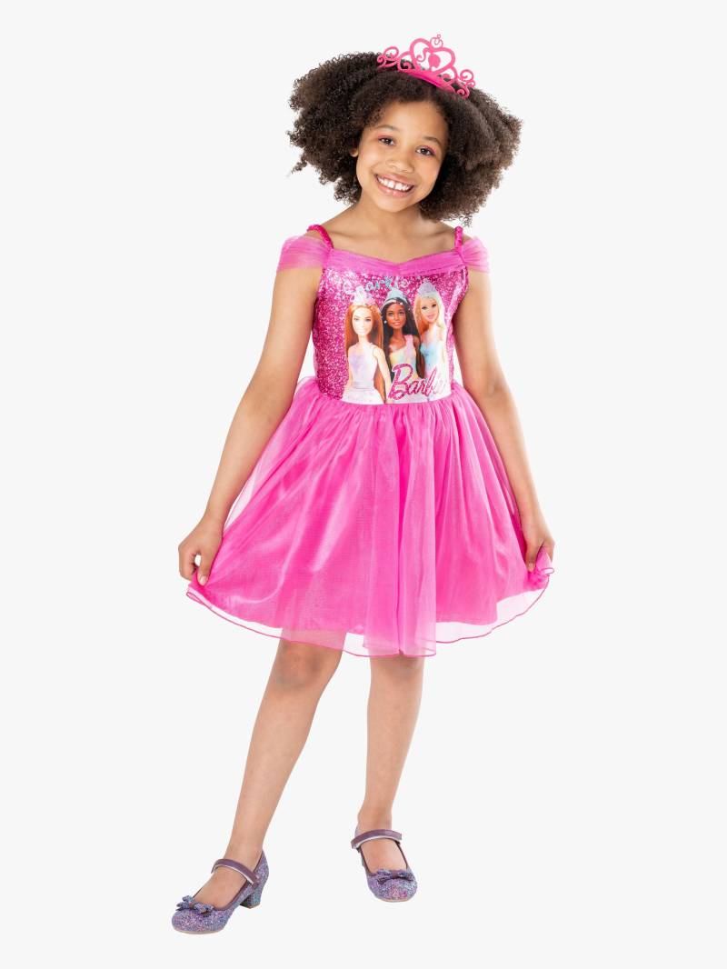 Barbie Kostüm Kleid mit Haarband, 2-3 Jahre von Barbie