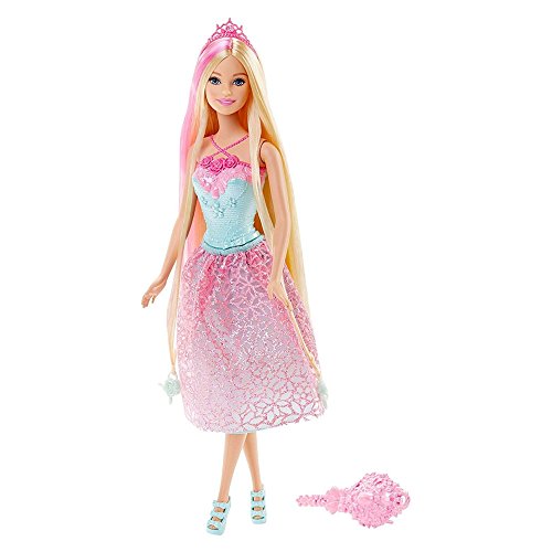 Barbie Mattel DKB60 - Modepuppen, 4 Königreiche, Zauberhaar Prinzessin, pink Barbie Mattel DKB60 - Modepuppen, 4 Königreiche, Zauberhaar Prinzessin, pink von Barbie