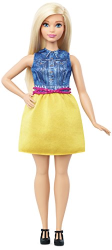 Barbie Mattel DMF24 - Modepuppe, Fashionista im Kleid in gelb und Denim Barbie Mattel DMF24 - Modepuppe, Fashionista im Kleid in gelb und Denim von Barbie