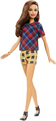 Barbie Mattel DVX74 - Fashionistas Puppe mit karriertem Top und Hose, Ankleidepuppen Barbie Mattel DVX74 - Fashionistas Puppe mit karriertem Top und Hose, Ankleidepuppen von Barbie