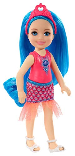 Barbie Mattel Dreamtopia - Chelsea with Blue Hair (13cm) (GJJ94) von Barbie