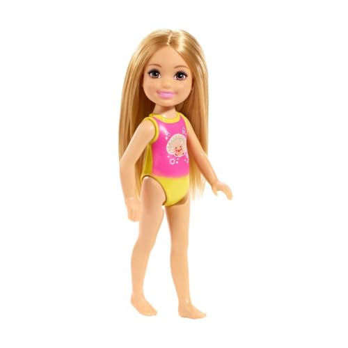 Barbie Mattel GLN70 Beach Doll Chelsea in Shell Design von Barbie