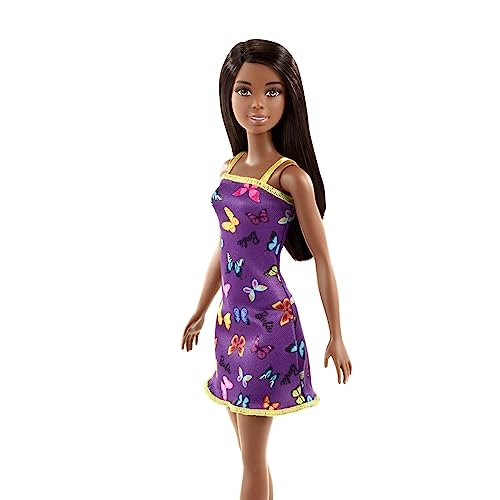 Barbie Mattel T7439 AFROAMERICANA Con Vestito Viola Barbie Mattel T7439 AFROAMERICANA Con Vestito Viola von Barbie