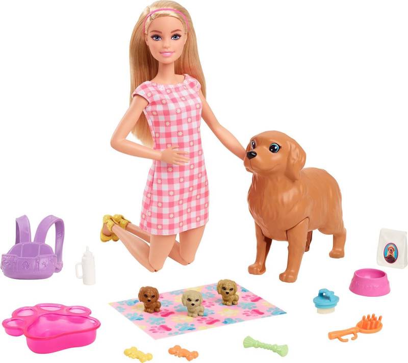 Barbie Newborn Pups Modepuppe von Barbie