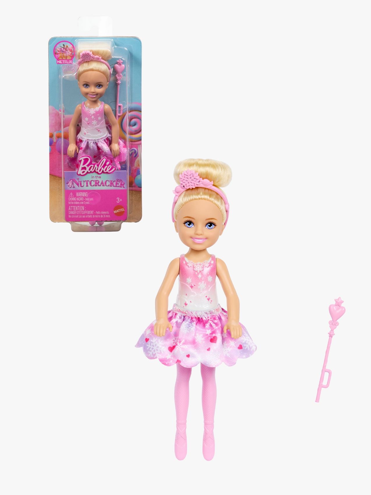 Barbie Nussknacker Modepuppe Chelsea Schneefee Barbie Nussknacker Modepuppe Chelsea Schneefee von Barbie