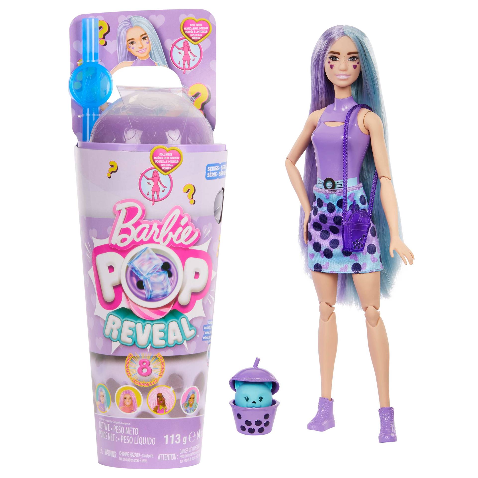 Barbie Pop Reveal Puppe Boba Taro Milk Barbie Pop Reveal Puppe Boba Taro Milk von Barbie