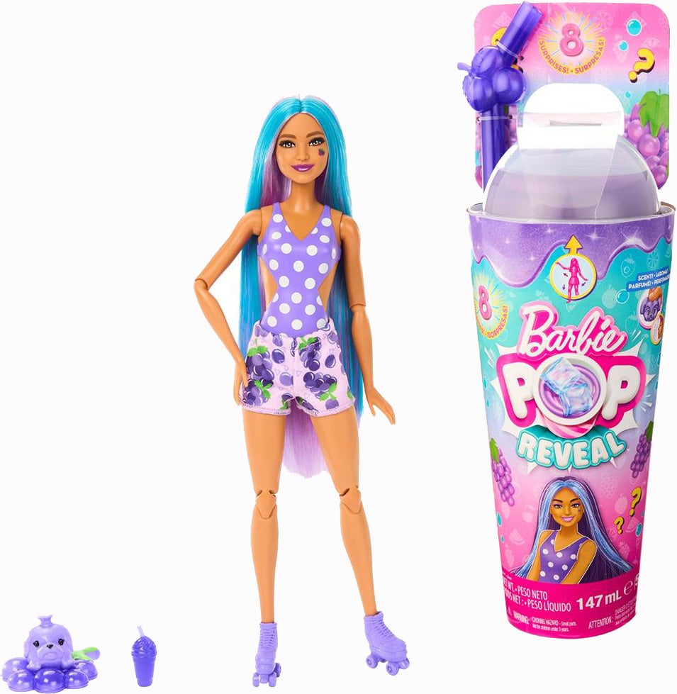 Barbie Pop Reveal Puppe Grape von Barbie