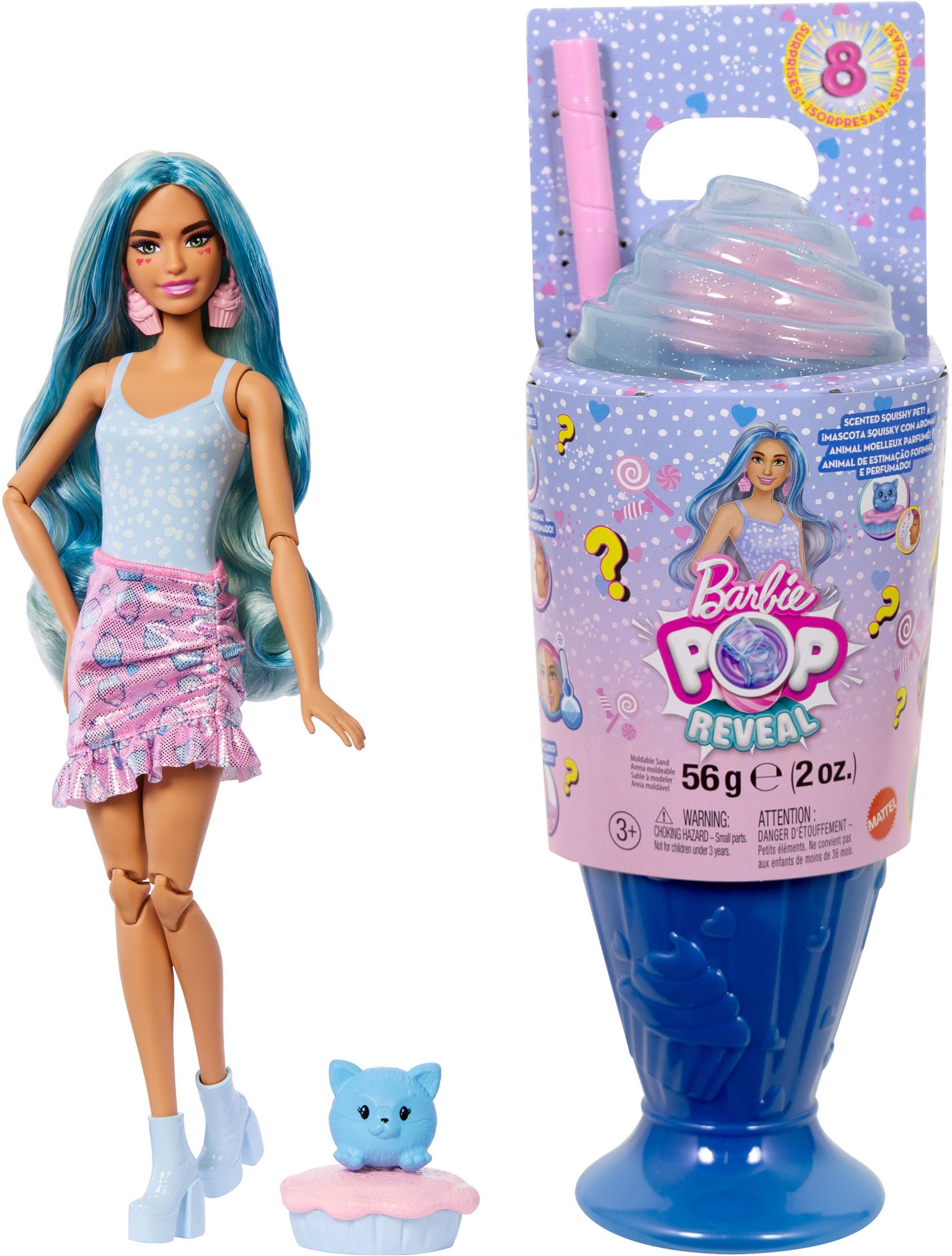 Barbie Pop Reveal Puppe Treats Series, Blau Barbie Pop Reveal Puppe Treats Series, Blau von Barbie