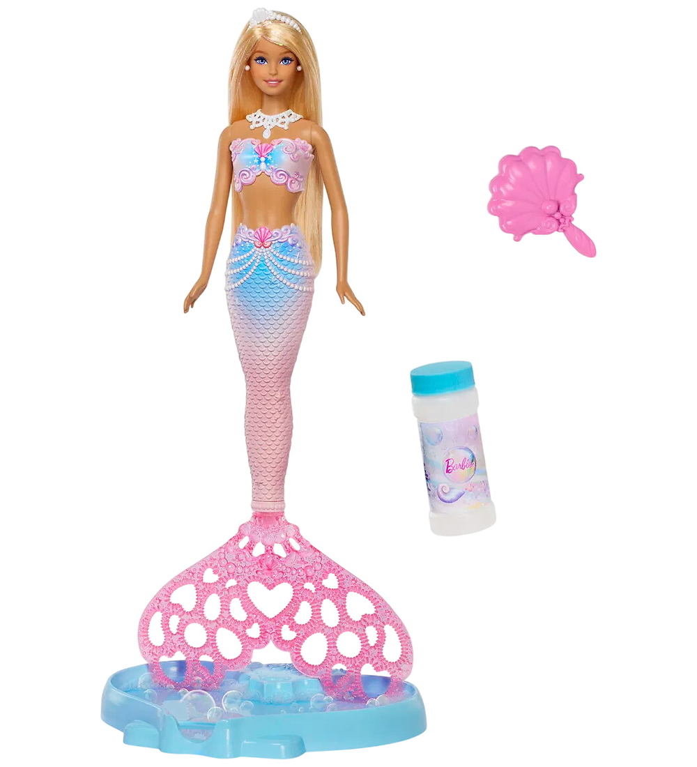 Barbie Puppe - 27 cm - Bubble Sparkle Mermaid - Barbie - One Size - Puppen Barbie Puppe - 27 cm - Bubble Sparkle Mermaid - Barbie - One Size - Puppen von Barbie