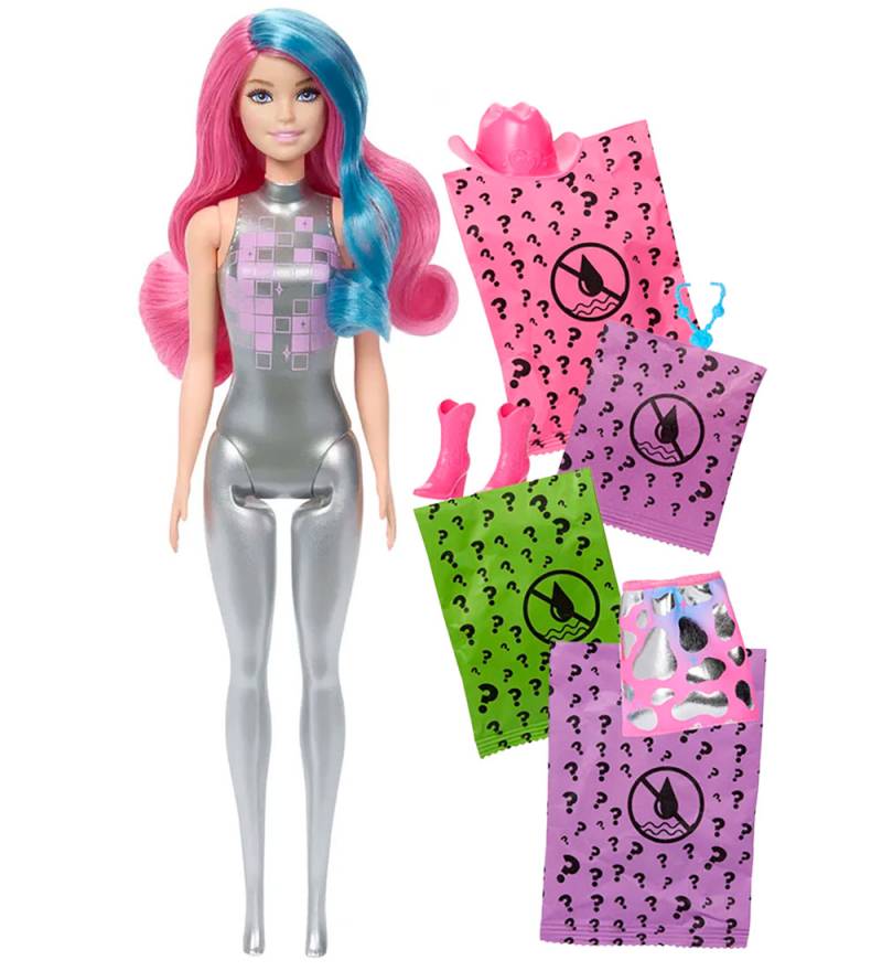 Barbie Puppe - 30 cm - Color Reveal Disco Star - Gemischt - Barbie - One Size - Puppen Barbie Puppe - 30 cm - Color Reveal Disco Star - Gemischt - Barbie - One Size - Puppen von Barbie
