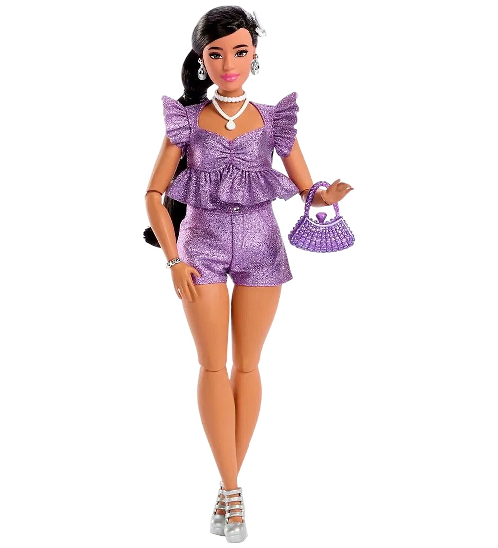 Barbie Puppe - 30 cm - Deluxe Stil Purple Shorts Indianer - Barbie - One Size - Puppen Barbie Puppe - 30 cm - Deluxe Stil Purple Shorts Indianer - Barbie - One Size - Puppen von Barbie