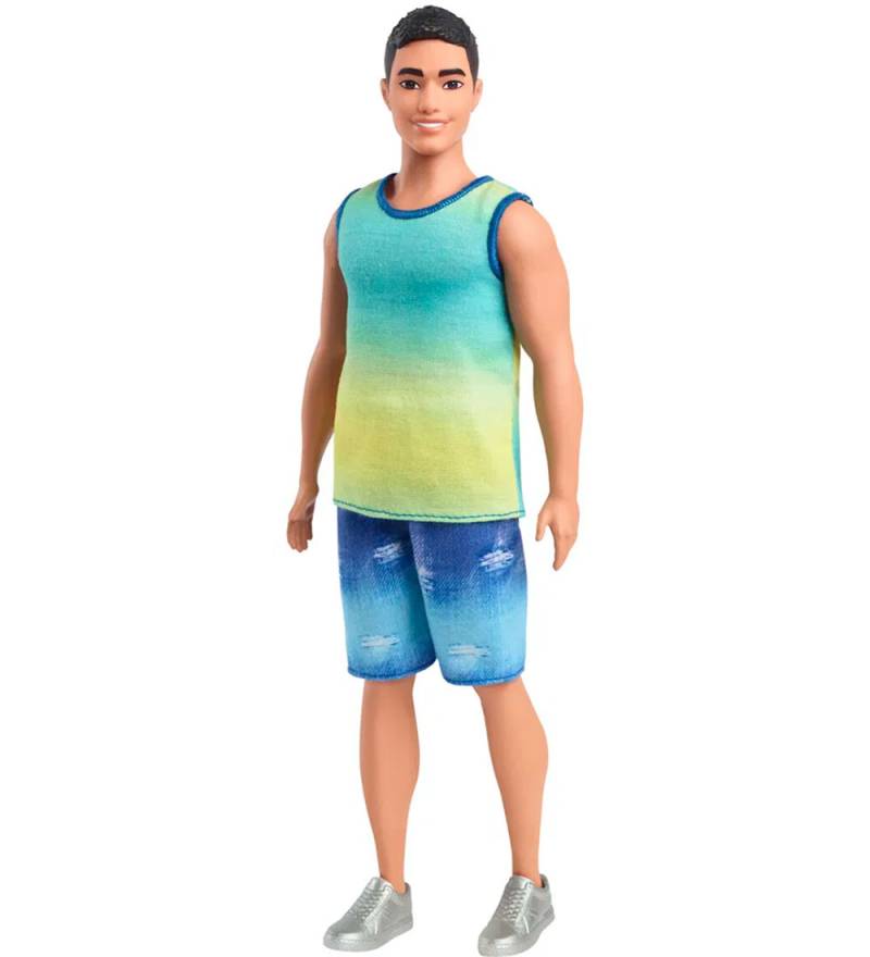 Barbie Puppe - 30 cm - Fashionista Ken Ombre Tank - Barbie - One Size - Puppen Barbie Puppe - 30 cm - Fashionista Ken Ombre Tank - Barbie - One Size - Puppen von Barbie