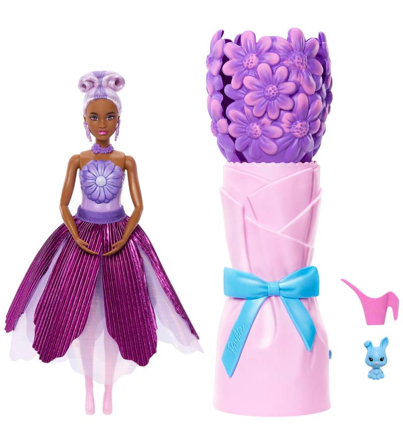 Barbie Puppe - 32 cm - Petal Pop - Purple Daisy - Barbie - One Size - Puppen Barbie Puppe - 32 cm - Petal Pop - Purple Daisy - Barbie - One Size - Puppen von Barbie