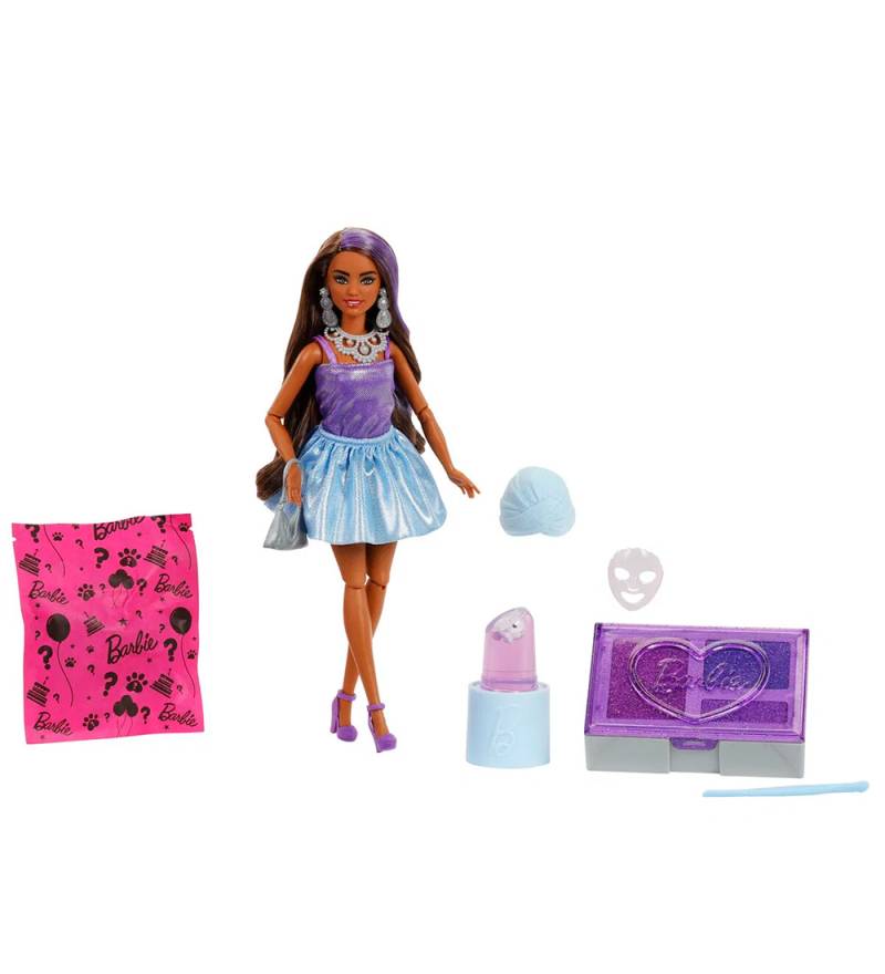 Barbie Puppe - Glam Party Ausgepackt Purple Zierlich Doll - Barbie - One Size - Puppen Barbie Puppe - Glam Party Ausgepackt Purple Zierlich Doll - Barbie - One Size - Puppen von Barbie