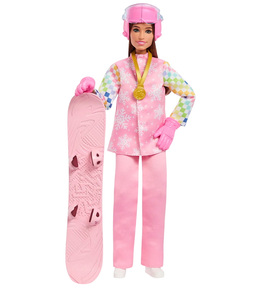 Barbie Puppe – Karriere Deluxe Snowboarderin - Barbie - One Size - Puppen Barbie Puppe – Karriere Deluxe Snowboarderin - Barbie - One Size - Puppen von Barbie