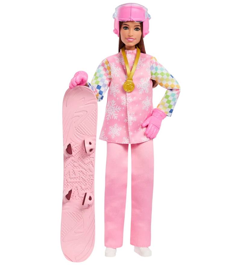 Barbie Puppe – Karriere Deluxe Snowboarderin - Barbie - One Size - Puppen Barbie Puppe – Karriere Deluxe Snowboarderin - Barbie - One Size - Puppen von Barbie
