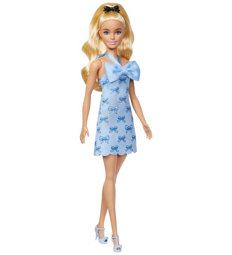 Barbie Puppe - Mode - Blue Schleifen - Barbie - One Size - Puppen Barbie Puppe - Mode - Blue Schleifen - Barbie - One Size - Puppen von Barbie