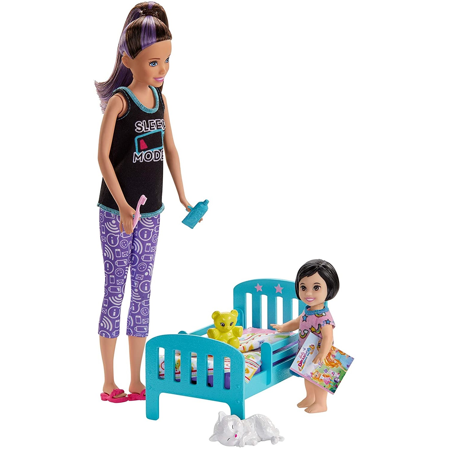 Barbie Puppe Spielset Skypper Babysitter Gute Nacht Barbie Puppe Spielset Skypper Babysitter Gute Nacht von Barbie