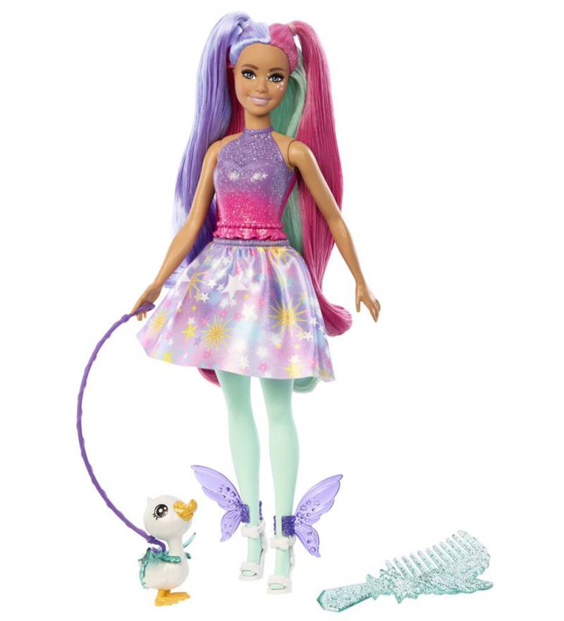 Barbie Puppenset - 28 cm - Touch of Magic - Rocki Doll - Barbie - One Size - Puppen Barbie Puppenset - 28 cm - Touch of Magic - Rocki Doll - Barbie - One Size - Puppen von Barbie