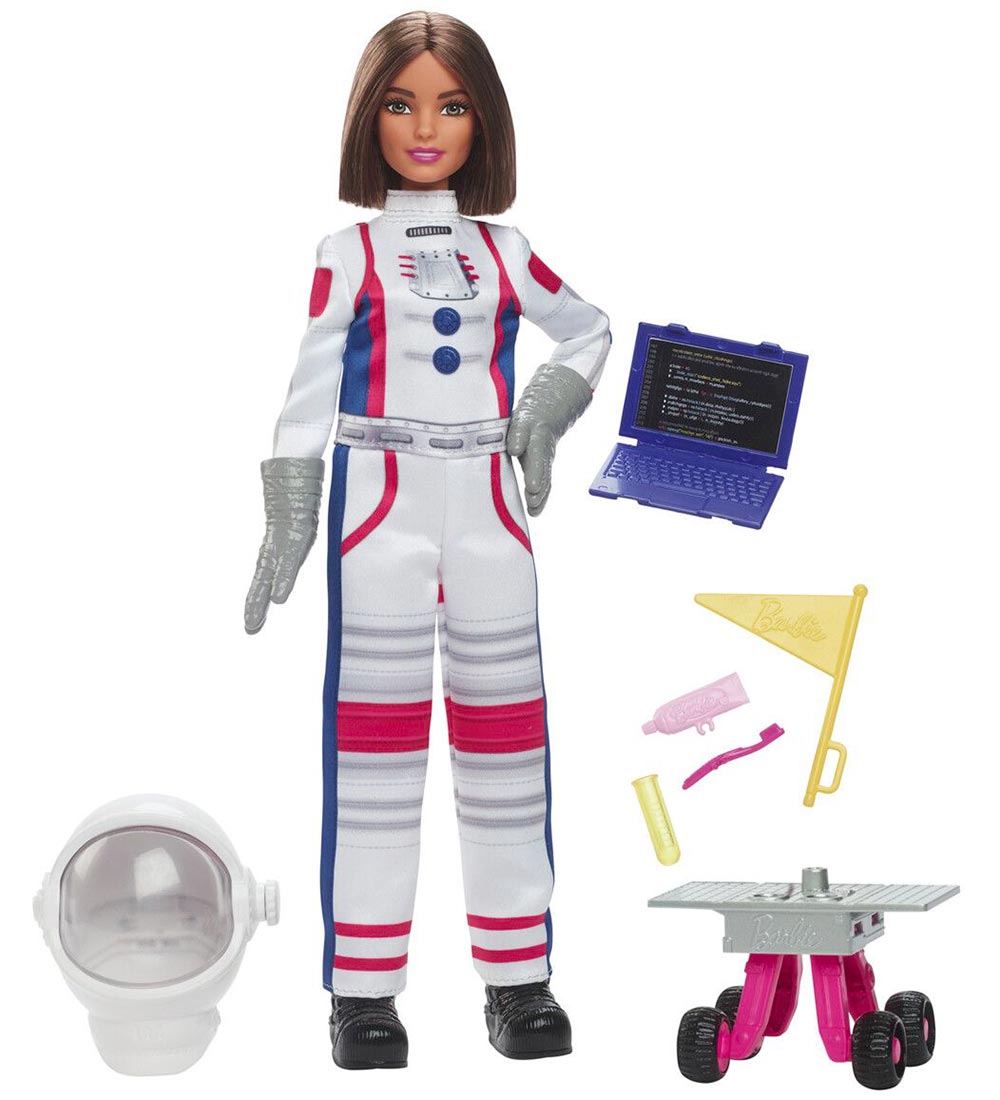 Barbie Puppenset - 30 cm - Karriere - Astronaut - Barbie - One Size - Puppen Barbie Puppenset - 30 cm - Karriere - Astronaut - Barbie - One Size - Puppen von Barbie