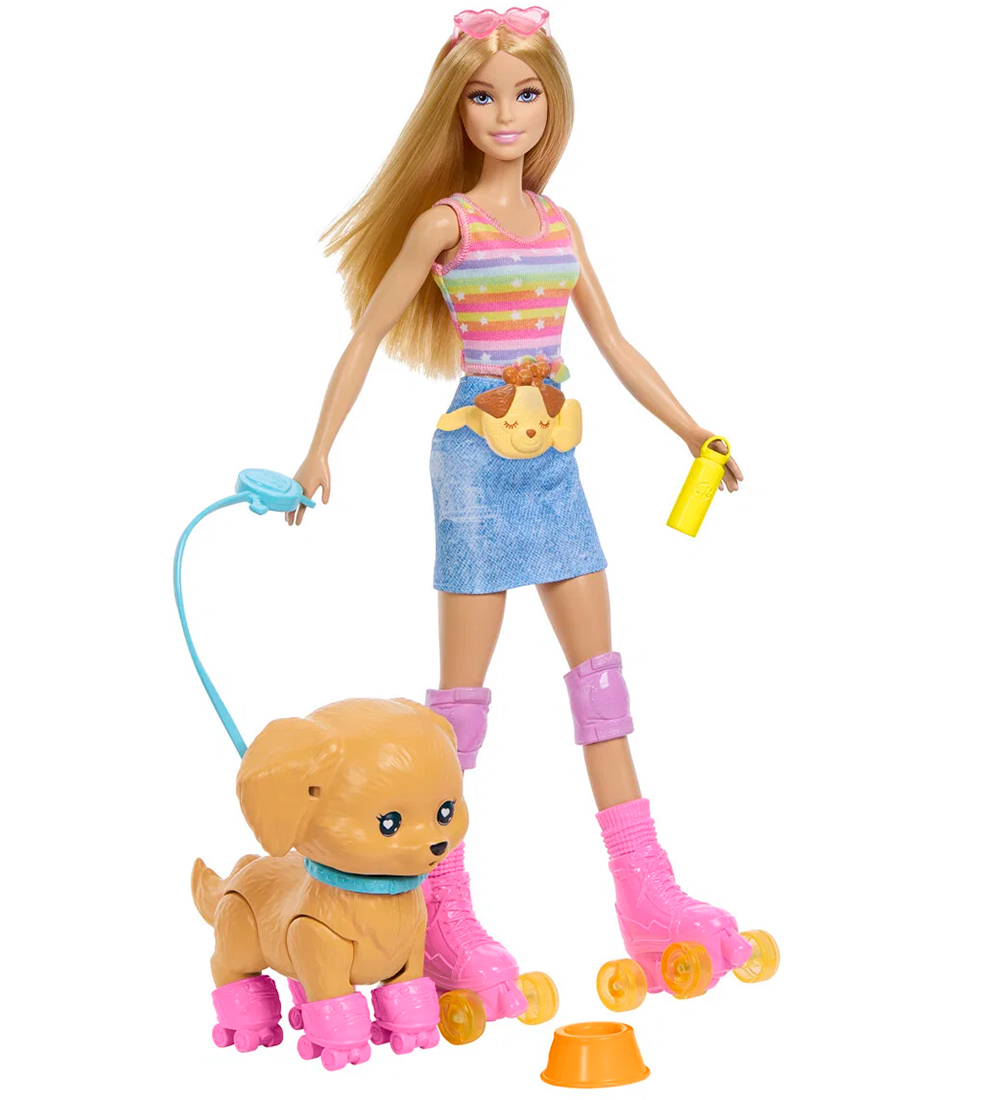 Barbie Puppenset - Haustiere - 30 cm - Skate Ente Laufwelpe - Barbie - One Size - Puppen Barbie Puppenset - Haustiere - 30 cm - Skate Ente Laufwelpe - Barbie - One Size - Puppen von Barbie