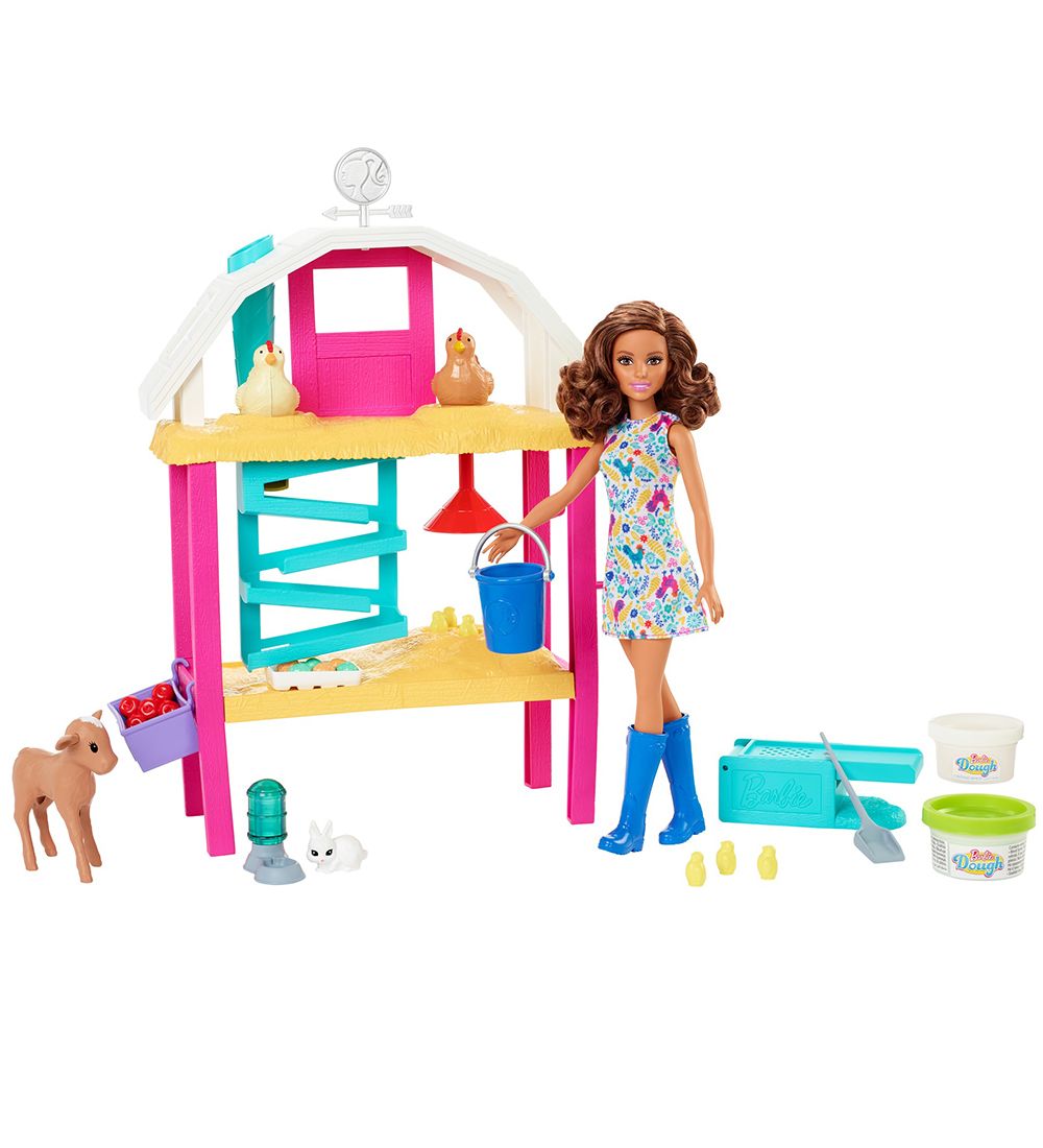Barbie Puppenset - Mit Ei-Farm - Schlüpfen und sammeln - Barbie - One Size - Puppen Barbie Puppenset - Mit Ei-Farm - Schlüpfen und sammeln - Barbie - One Size - Puppen von Barbie