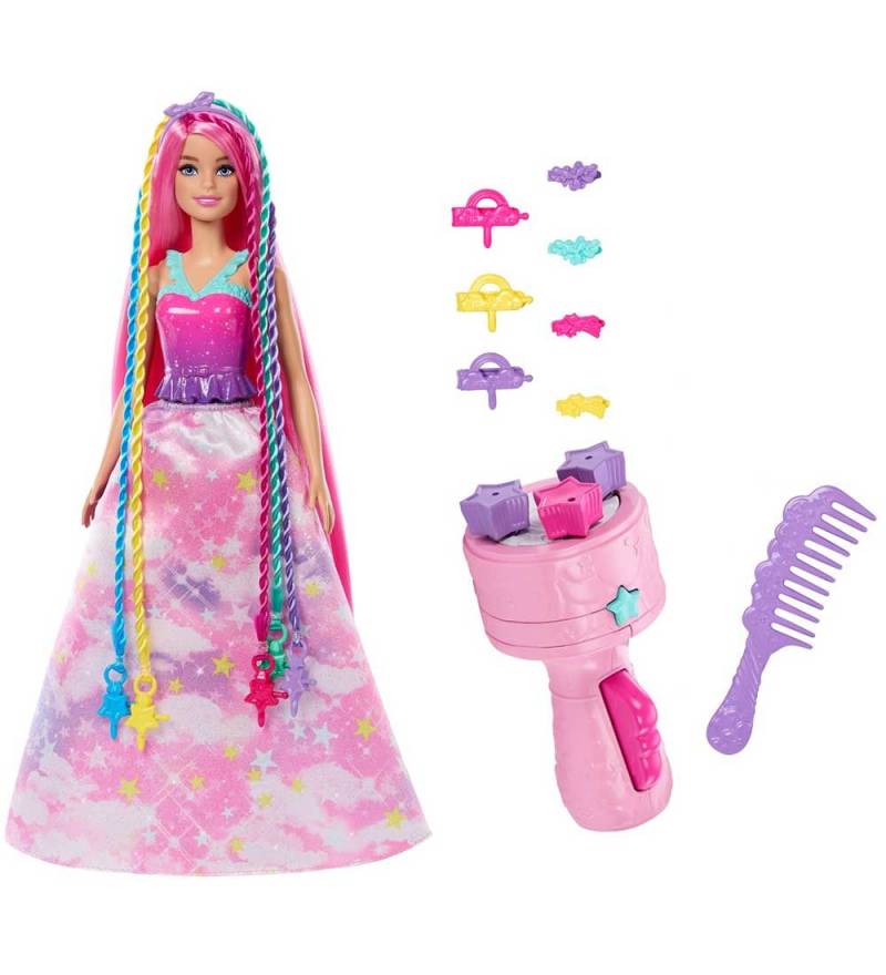 Barbie Puppenset - Twist N' Style - Barbie - One Size - Puppen Barbie Puppenset - Twist N' Style - Barbie - One Size - Puppen von Barbie