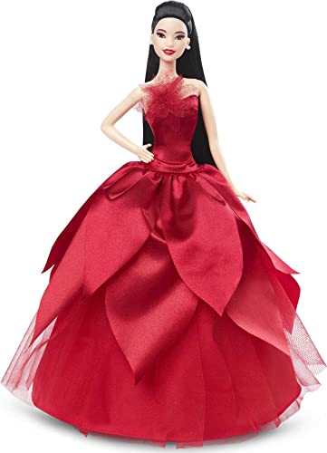 Barbie Signature 2022 Urlaubspuppe mit schwarzen Haaren, Sammelserie, inklusive Puppenst nder und ausstellbarer Verpackung von Barbie