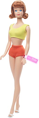 Barbie Signature – 60. Jahrestag Midge Vintage Reproduktion Puppe, Gold, Orange, Weiß, Gelb, HJX25 von Barbie