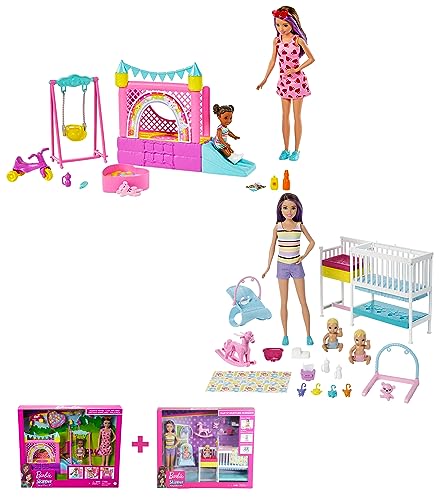 Barbie Skipper Babysitter Inc Bounce House, HHB67 Skipper Babysitter Inc, Nap 'N' Nurture Kinderzimmer, GFL38 Barbie Skipper Babysitter Inc Bounce House, HHB67 Skipper Babysitter Inc, Nap 'N' Nurture Kinderzimmer, GFL38 von Barbie