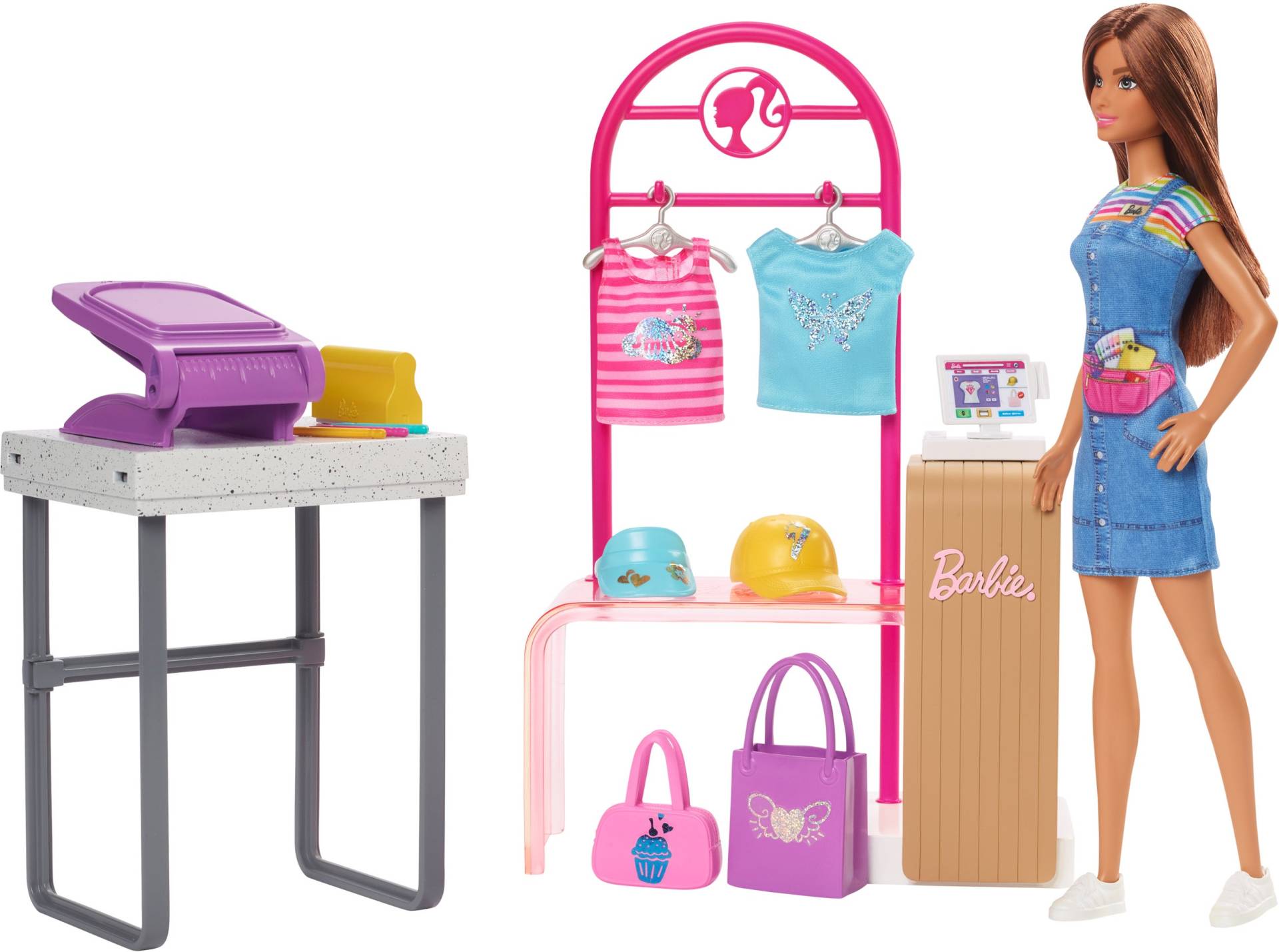 Barbie Spielset mit Puppe Make & Sell Boutique Barbie Spielset mit Puppe Make & Sell Boutique von Barbie