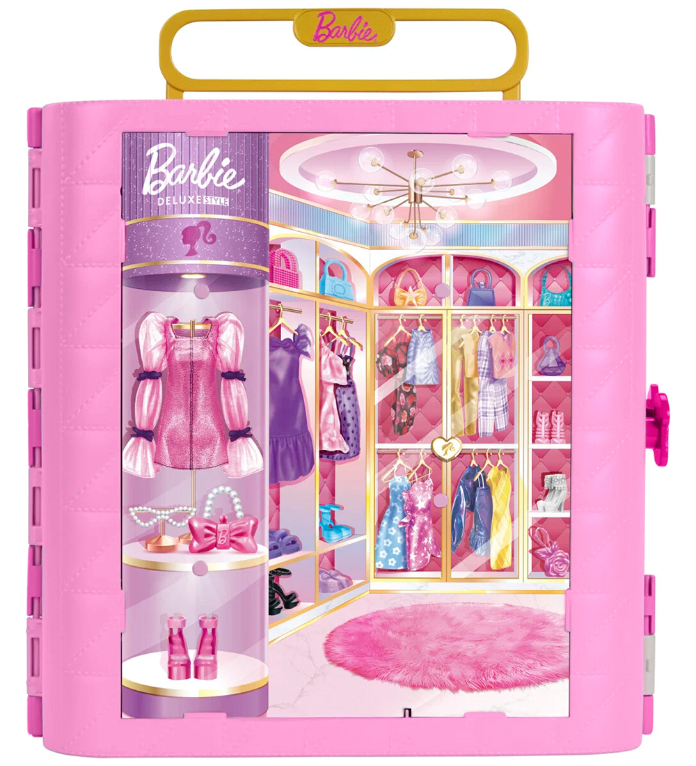 Barbie Spielzeug - Deluxe Kleiderschrank - Barbie - One Size - Spielzeug von Barbie
