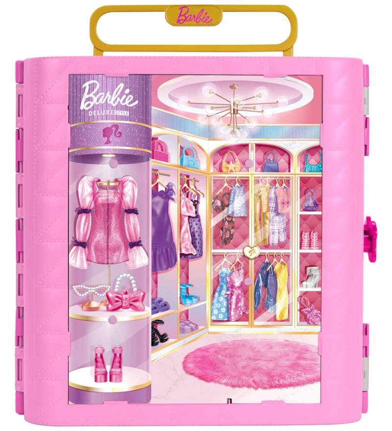 Barbie Spielzeug - Deluxe Kleiderschrank - Barbie - One Size - Spielzeug Barbie Spielzeug - Deluxe Kleiderschrank - Barbie - One Size - Spielzeug von Barbie