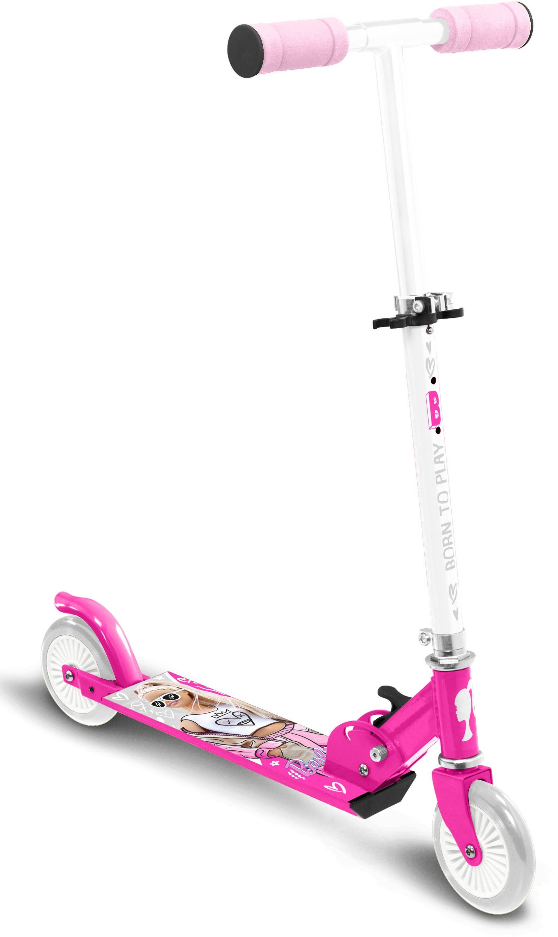 Barbie Tretroller, Rosa Barbie Tretroller, Rosa von Barbie