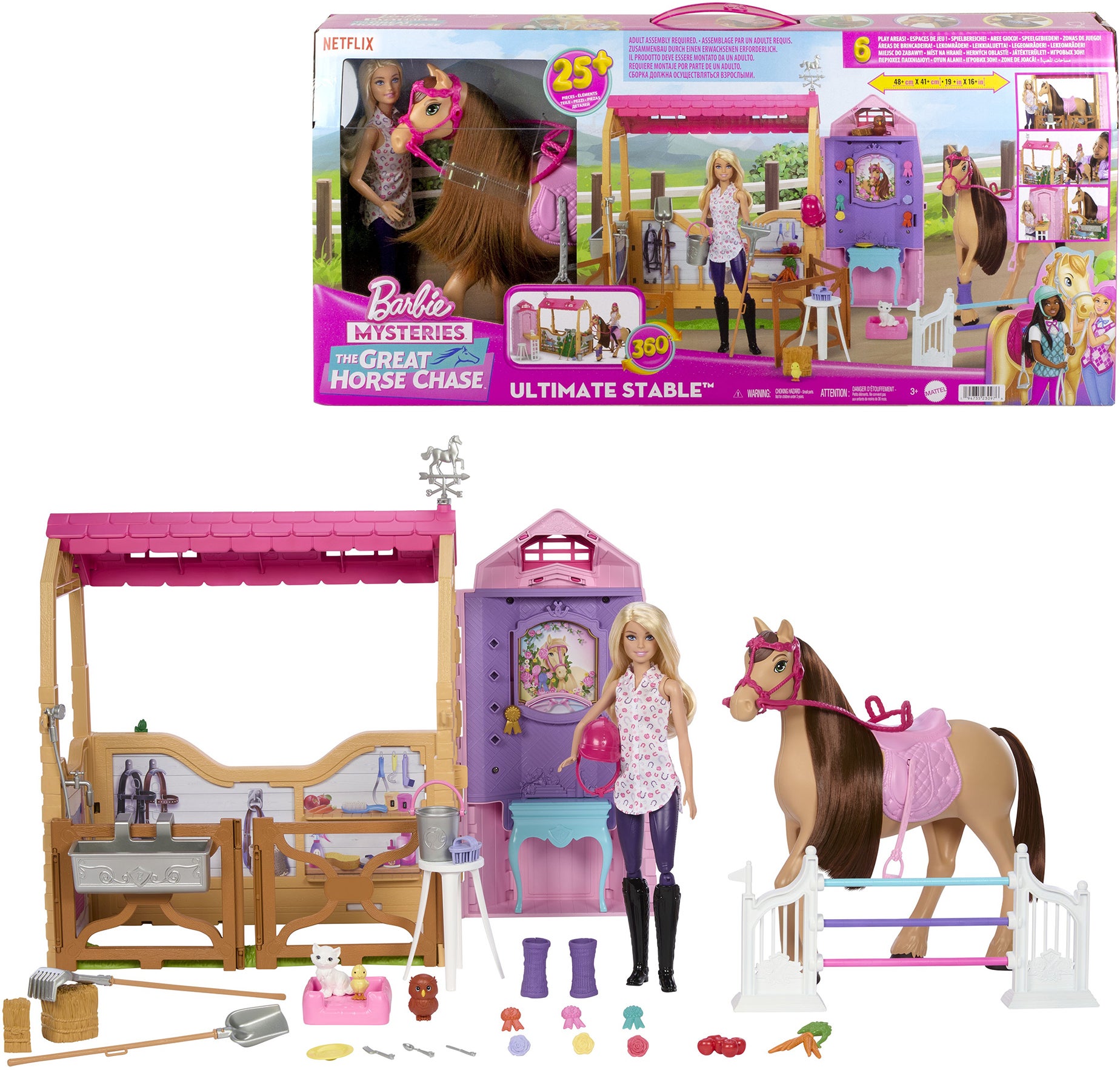 Barbie Ultimate Stall mit Puppe & Pferd Barbie Ultimate Stall mit Puppe & Pferd von Barbie