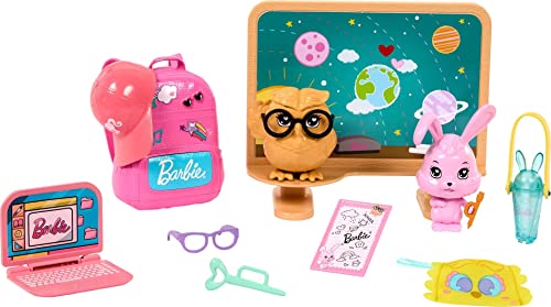 Barbie Zubehör, Vorschulspielzeug und Geschenke, My First Story Starter Packs, Schulthema mit Rucksack, Haustieren und Kreidetafel Barbie Zubehör, Vorschulspielzeug und Geschenke, My First Story Starter Packs, Schulthema mit Rucksack, Haustieren und Kreidetafel von Barbie