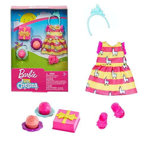 Barbie. GHV61 - Chelsea Mode, Kleid, Kleidung Set Geburtstag, Schuhe, Geschenk, Cupcakesfür Chelsea Barbie. GHV61 - Chelsea Mode, Kleid, Kleidung Set Geburtstag, Schuhe, Geschenk, Cupcakesfür Chelsea von Barbie