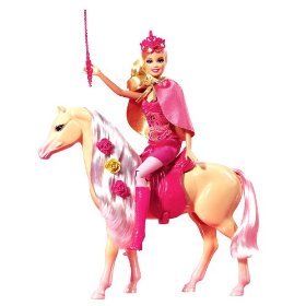 Die drei Musketiere Barbie mit Pferd von Barbie