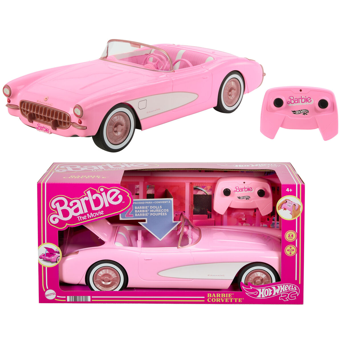 Fahrzeug Barbie The Movie Hot Wheels RC Corvette Fahrzeug Barbie The Movie Hot Wheels RC Corvette von Barbie