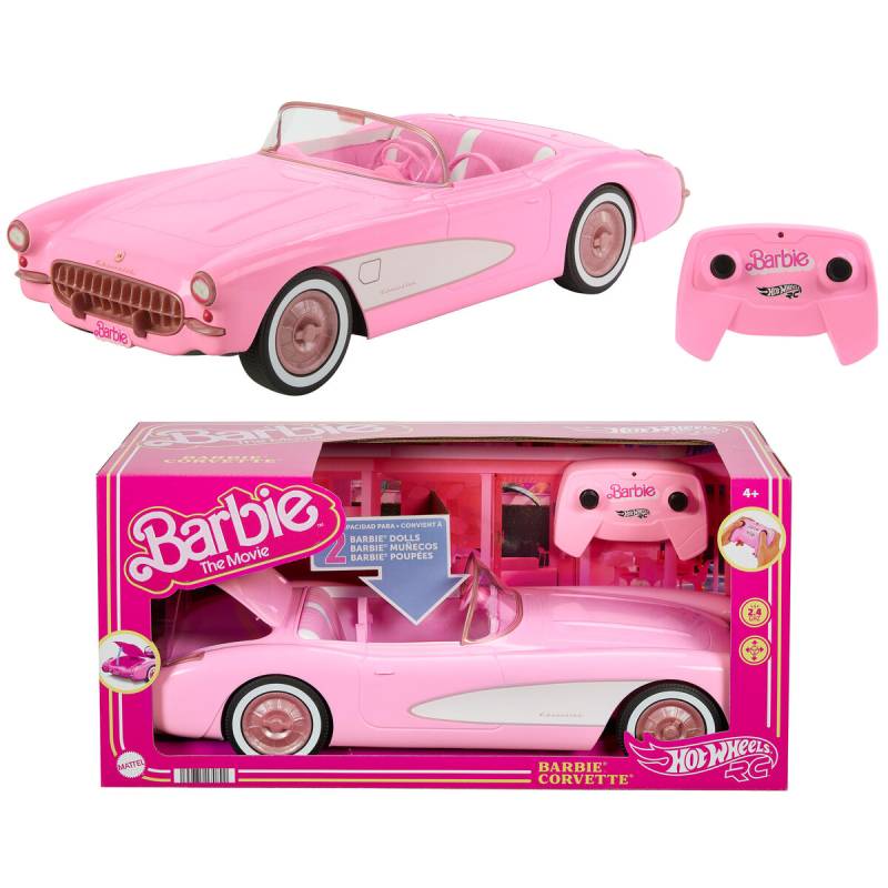 Fahrzeug Barbie The Movie Hot Wheels RC Corvette von Barbie