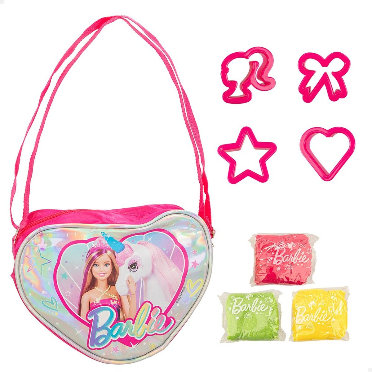 Kreatives Knetspiel Barbie Fashion Handtasche 8 Stücke 300 g Kreatives Knetspiel Barbie Fashion Handtasche 8 Stücke 300 g von Barbie