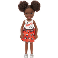 MATTEL DWJ33 GXT35 Barbie Chelsea Puppe mit Herz-Motiv von Barbie