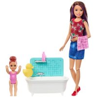 MATTEL FXH05 Barbie "Skipper Babysitters Inc." Puppen und Bad Spielset MATTEL FXH05 Barbie "Skipper Babysitters Inc." Puppen und Bad Spielset von Barbie