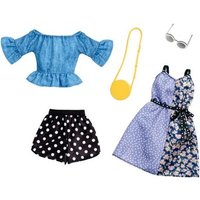 MATTEL FXJ68 Barbie Fashions 2er-Pack Mode mit Pünktchen MATTEL FXJ68 Barbie Fashions 2er-Pack Mode mit Pünktchen von Barbie