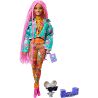 MATTEL GXF09 Barbie Extra mit pinken Flechtzöpfen MATTEL GXF09 Barbie Extra mit pinken Flechtzöpfen von Barbie