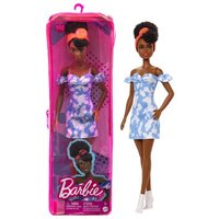 MATTEL HBV17 Barbie Fashionistas Puppe im schulterfreien gebleichten Jeanskleid MATTEL HBV17 Barbie Fashionistas Puppe im schulterfreien gebleichten Jeanskleid von Barbie