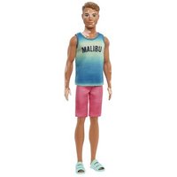 MATTEL HBV26 Barbie Ken Fashionistas Puppe im „Malibu“-Tanktop, Vitiligo MATTEL HBV26 Barbie Ken Fashionistas Puppe im „Malibu“-Tanktop, Vitiligo von Barbie