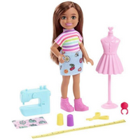 MATTEL HCK70 Barbie Chelsea-Karrierepuppe Schneiderin MATTEL HCK70 Barbie Chelsea-Karrierepuppe Schneiderin von Barbie