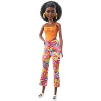 MATTEL HJR97 Barbie-Puppe mit lockigen schwarzen Haaren und zierlichem Körperbau MATTEL HJR97 Barbie-Puppe mit lockigen schwarzen Haaren und zierlichem Körperbau von Barbie